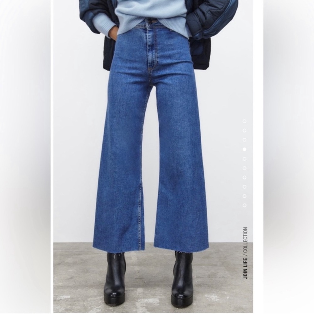 ZARA BLUE MARINE JEANS